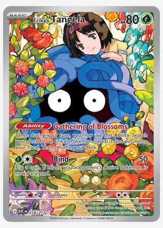 Erika's Tangela — catalogusbeeld