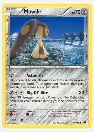 Mawile — catalogusbeeld