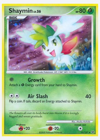 Shaymin — catalogusbeeld