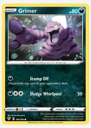 Grimer — catalogusbeeld