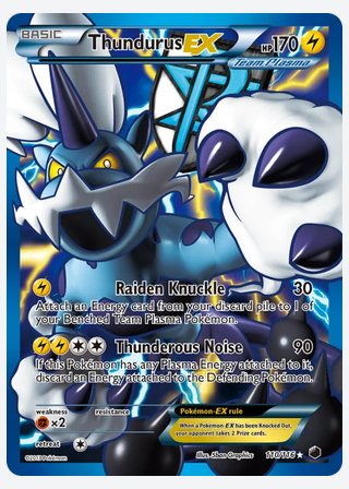 Thundurus-EX — catalogusbeeld