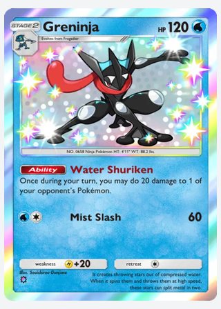 Greninja — catalogusbeeld
