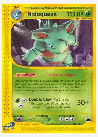 Nidoqueen — catalogusbeeld