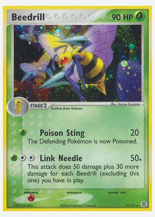 Beedrill — catalogusbeeld