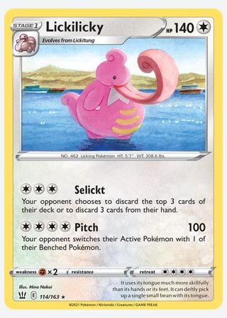 Lickilicky — catalogusbeeld
