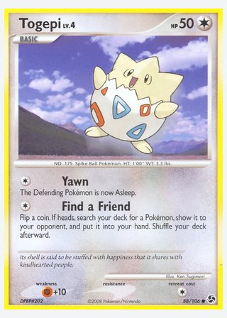 Togepi — catalogusbeeld
