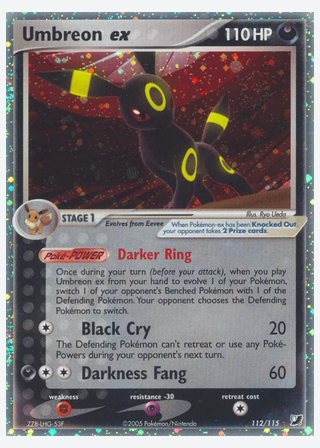 Umbreon ex — catalogusbeeld