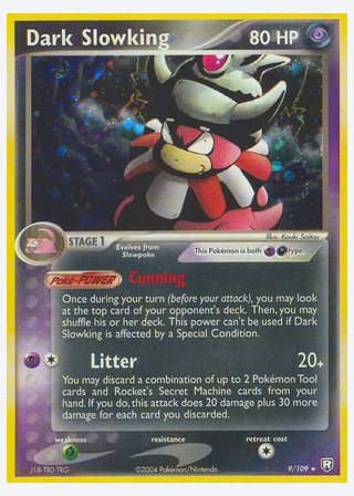 Dark Slowking — catalogusbeeld