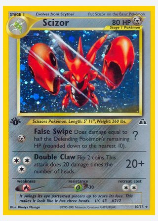 Scizor — catalogusbeeld