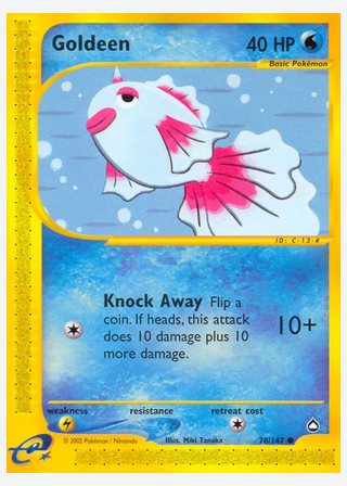 Goldeen — catalogusbeeld