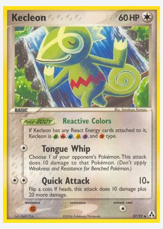 Kecleon — catalogusbeeld