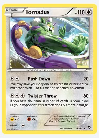 Tornadus — catalogusbeeld