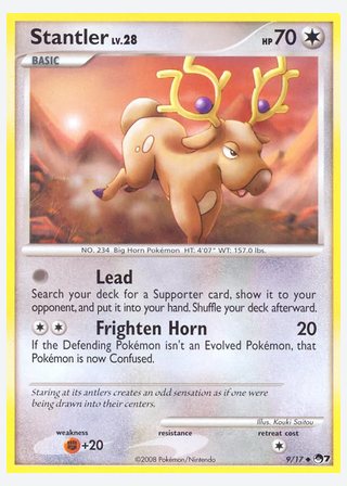 Stantler — catalogusbeeld