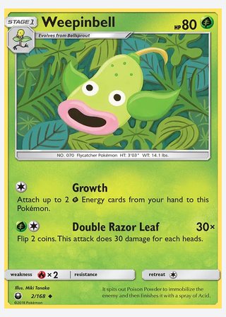 Weepinbell — catalogusbeeld