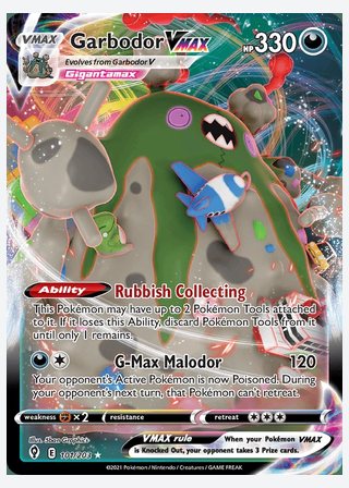 Garbodor VMAX — catalogusbeeld