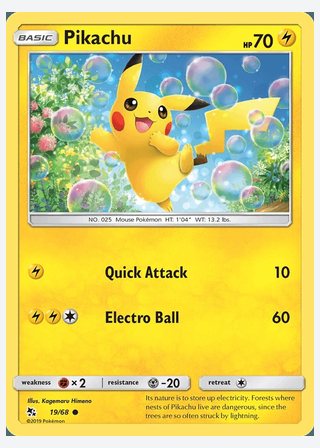 Pikachu — catalogusbeeld