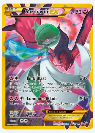 Gardevoir EX — catalogusbeeld