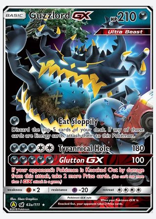 Guzzlord-GX — catalogusbeeld