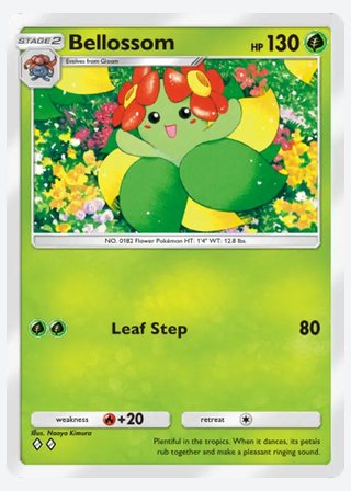 Bellossom — catalogusbeeld