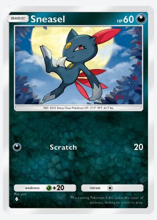 Sneasel — catalogusbeeld