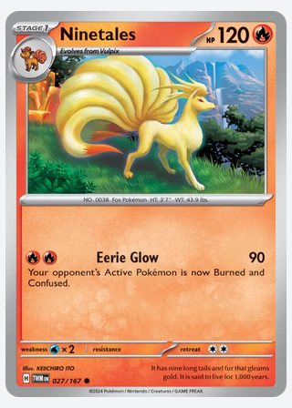 Ninetales — catalogusbeeld