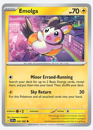 Emolga — catalogusbeeld