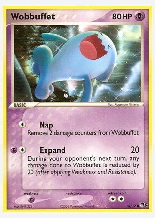 Wobbuffet — catalogusbeeld