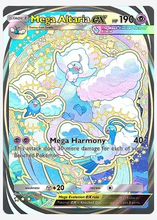 Mega Altaria ex — catalogusbeeld