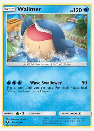 Wailmer — catalogusbeeld