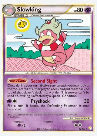 Slowking — catalogusbeeld