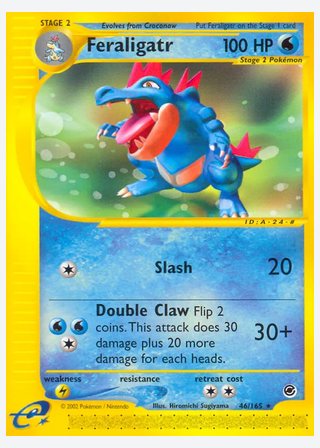 Feraligatr — catalogusbeeld