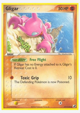 Gligar — catalogusbeeld