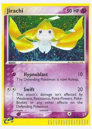 Jirachi — catalogusbeeld