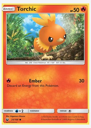 Torchic — catalogusbeeld
