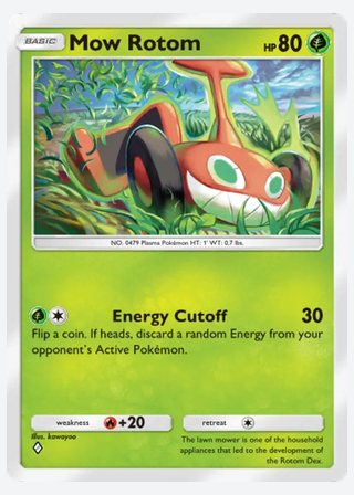 Mow Rotom — catalogusbeeld