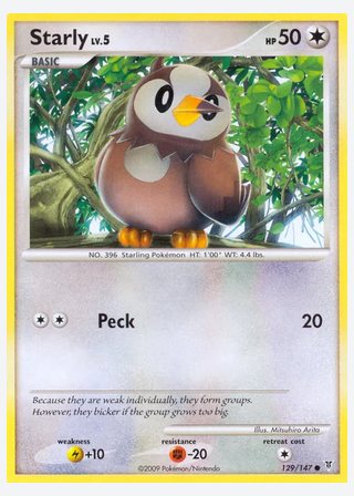 Starly — catalogusbeeld