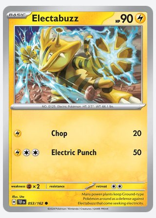 Electabuzz — catalogusbeeld