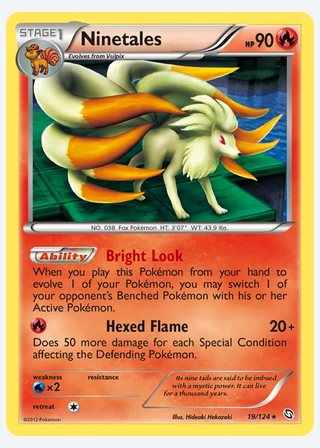 Ninetales — catalogusbeeld