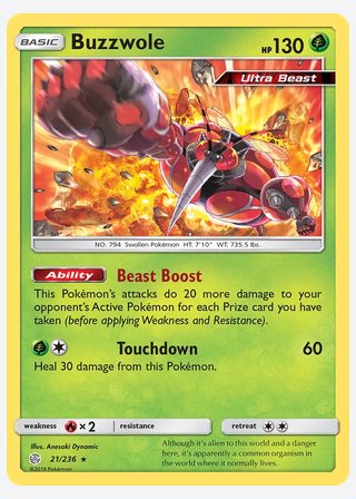 Buzzwole — catalogusbeeld