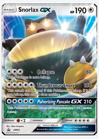 Snorlax GX — catalogusbeeld