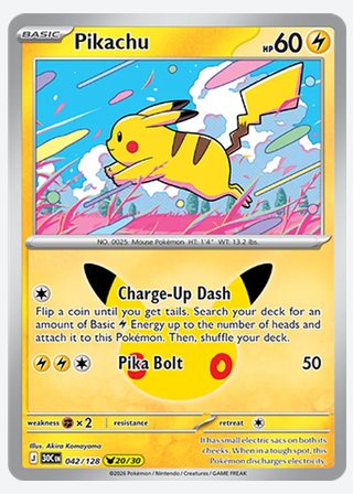 Pikachu — catalogusbeeld