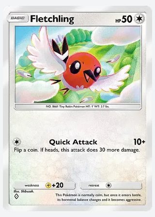 Fletchling — catalogusbeeld