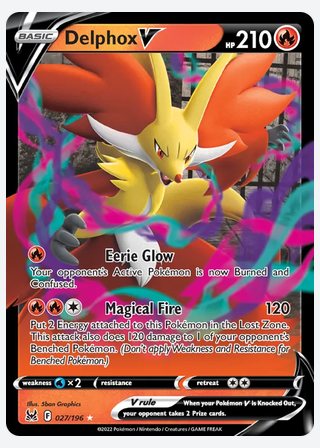 Delphox V — catalogusbeeld