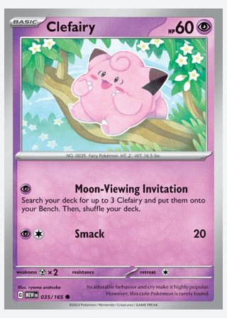 Clefairy — catalogusbeeld