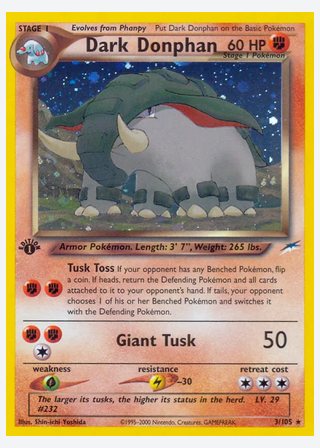 Dark Donphan — catalogusbeeld