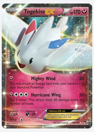 Togekiss EX — catalogusbeeld