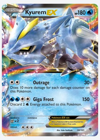 Kyurem-EX — catalogusbeeld