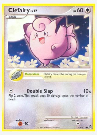 Clefairy — catalogusbeeld