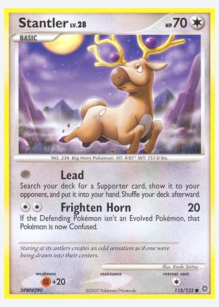 Stantler — catalogusbeeld