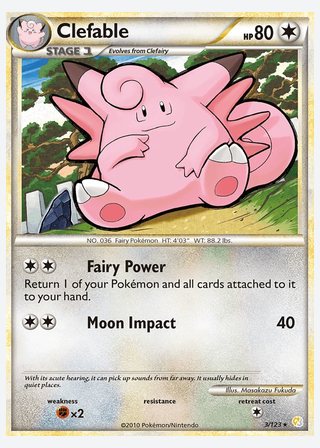 Clefable — catalogusbeeld